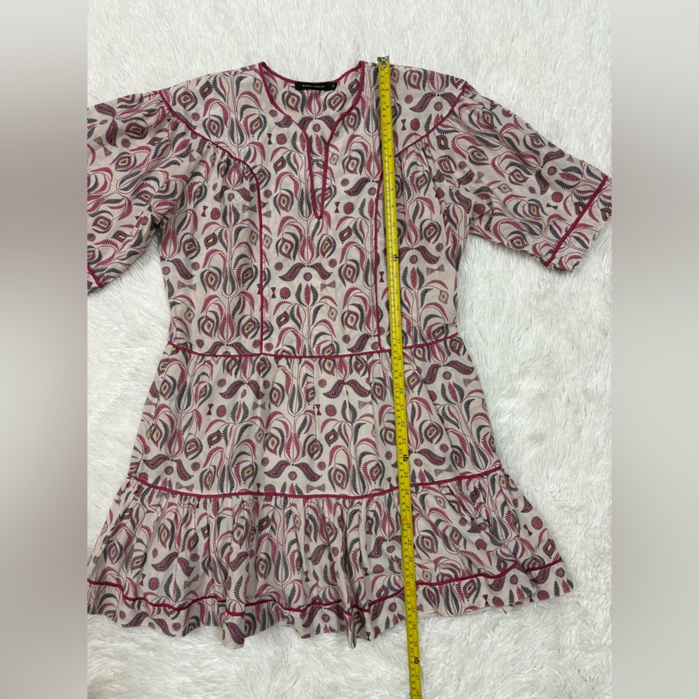 Magali pascal Boho Chic Patterned Mini Dress - image 7